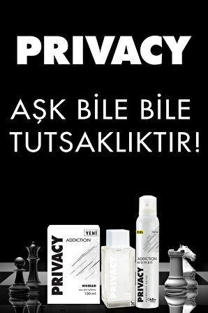 Privacy Addiction Woman Kadın Deodorant 6x200 Ml