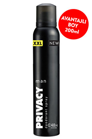 PRIVACY MEN SYM DEO 200ML 6*4 EU