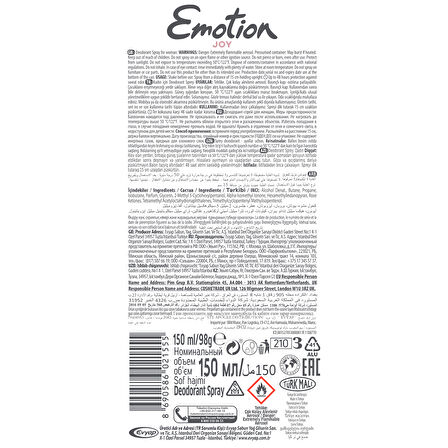 Emotion Bliss & Joy Kadın Deodorant Tanışma Seti 2x150 Ml