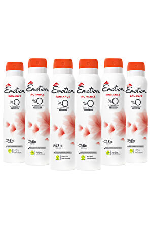 Romance Kadın Deodorant 6x150ml