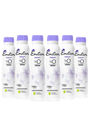 Violet Kadın Deodorant 6x150ml