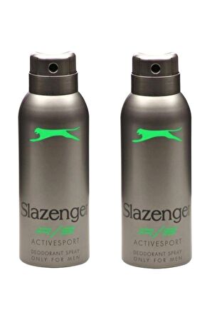 Slazenger Deo Active Sport 150 ml Yeşil ( 2 Adet )