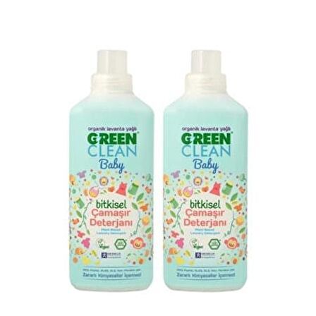 U Green Clean Baby Bitkisel Çamaşır Deterjanı 2'li