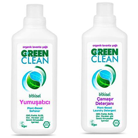 U Green Clean 2'Li Çamaşır Yıkama Seti 1 Lt