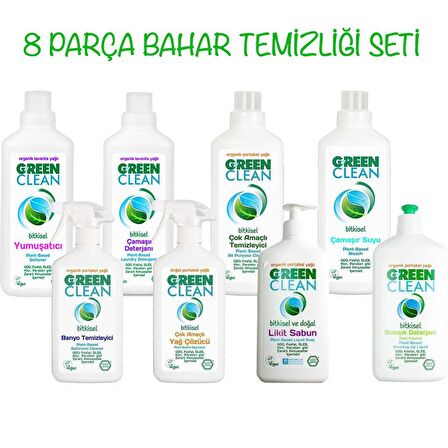 U Green Clean Temizlik Seti 8 parça