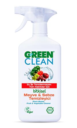 U GREEN CLEAN  MEYVE SEBZE TEMİZLEYİCİ 500 ML* 2 ADET