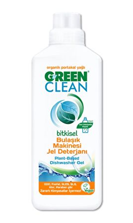 U GREEN CLEAN BULAŞIK MAKİNE JEL DETERJANI 1 LT