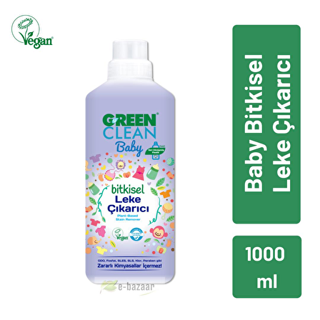 U Green Clean Baby Bitkisel Leke Çıkarıcı 1000 ml