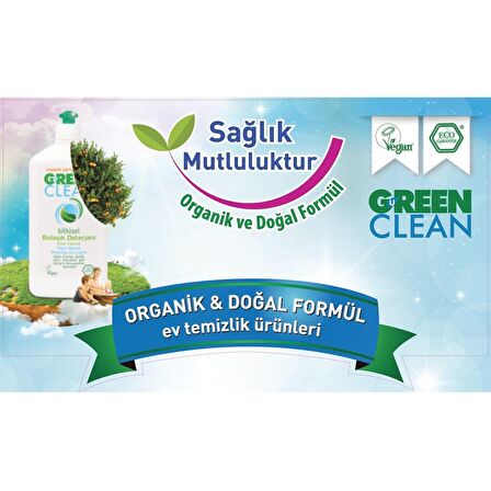 U Green Clean Baby Bitkisel  Biberon Emzik Temizleyici 3 x 500 ml