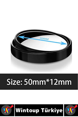 Tüm Araçlarla Uyumlu Kolay Montaj Görüş Güvenlik Artıran Oto Yan Ayna Ayarlanabilir Kör Nokta Aynası