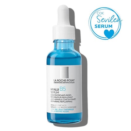 La Roche Posay Hyalu B5 Yaşlanma Karşıtı Hyalüronik Asit 30 Yaş + Gece-Gündüz Yüz ve Boyun Serumu 30 ml 