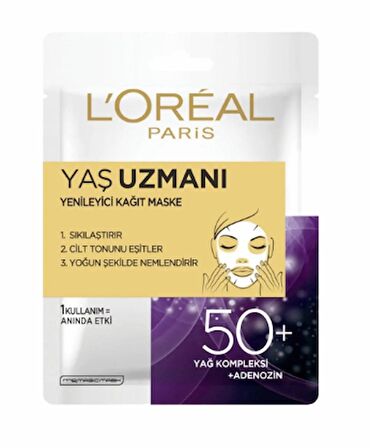 L'Oréal Paris Yaş Uzmanı 50 + Yaşa Özel Bakım Seti