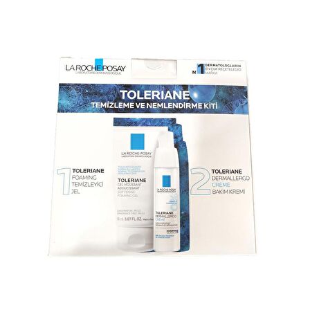 Tolerıane Dermallergo Creme + Tolerıane Gel Moussant Kofre Set