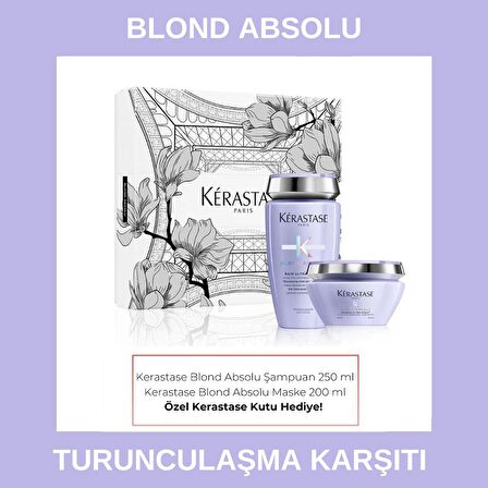 Kerastase Özel Kutulu Blond Absolu Turunculaşma Karşıtı Saç Bakım Seti