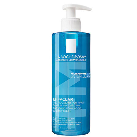 La Roche Posay Effaclar Jel Yağlı Ve Akneye Eğilimli Ciltler için Yüz Temizleme Jeli 400 ml