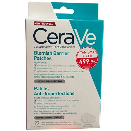 CeraVe Blemish Barrier Sivilce Patch Bandı