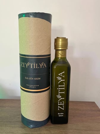 İlk Gün Sıkım Zeytinyağı 250 ml