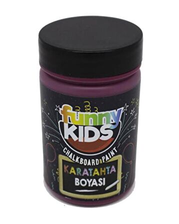 Funny Kids Karatahta Boyası 100 cc Bordo