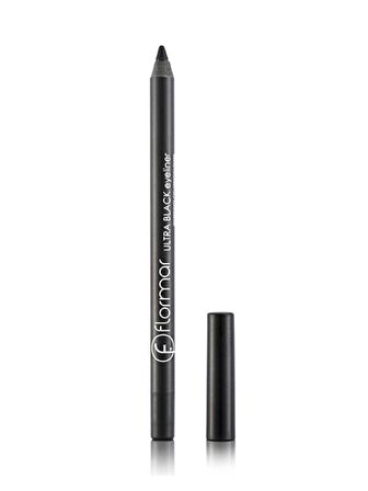 Yoğun Renk Veren Yumuşak Uçlu Göz Kalemi (SİYAH) - Ultra Eyeliner - 001 Black - 8690604081431