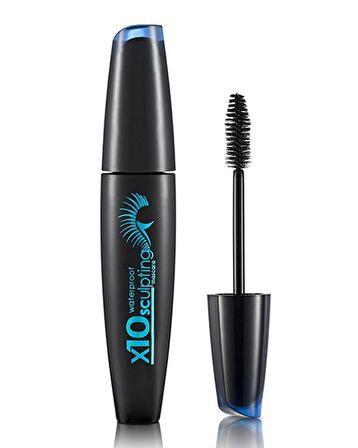 Flormar X10 Volume Sculpting Suya Dayanıklı Siyah Maskara Zeytinyağı İçeren Besleyici Etkili