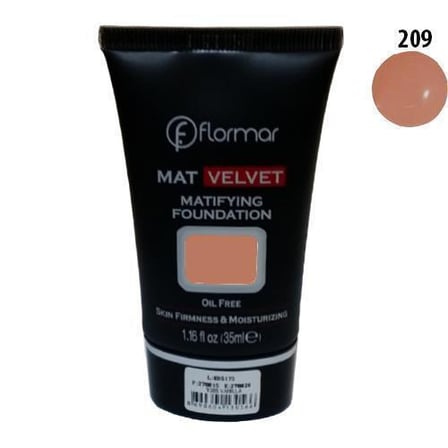 Flormar Mat Velvet Fondeten No.V209