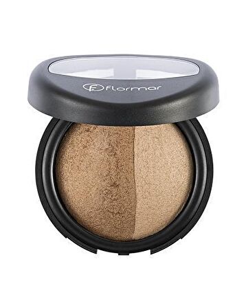 Flormar Baked Powder Pudra 023 Dual Gold