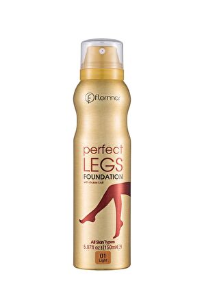 Ton Eşitleyici Bacak Fondöteni(SICAK ALT TON)-perfect Legs Foundation -001 Light 150ml 8690604200672