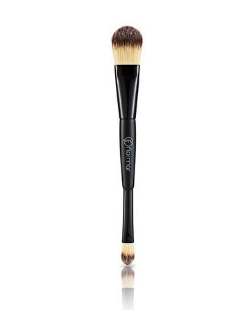 Flormar Duo Foundatıon Brush Çift Taraflı Fondoten Ve Kapatıcı Fırçası