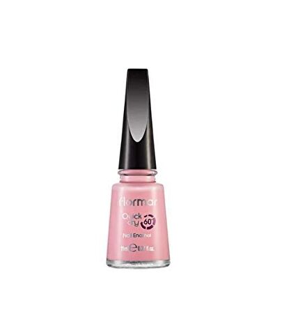 Flormar Quick Dry Hızlı Kuruyan İnce Yapılı & Parlak Bitişli Oje