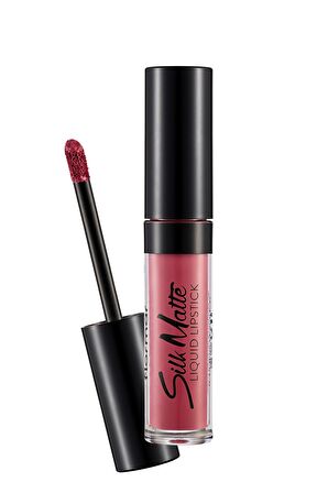 Kadife Dokulu Likit Mat Ruj - Silk Matte Liquid Lipstick - 005 AUTUMN TIMBER - 8690604397341