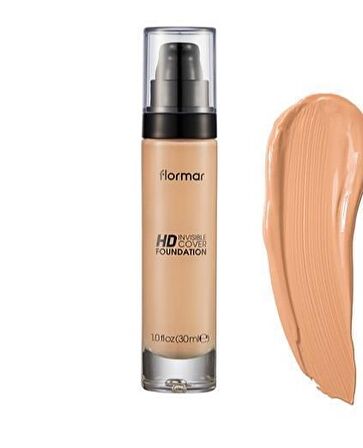 Flormar Invisible Cover HD SPF 30 Fondöten 60 Ivory