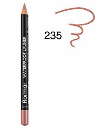 Waterproof Lipliner - Suya Dayanıklı Dudak Kalemi No:235 Undressed 1.14 g 8690604567485