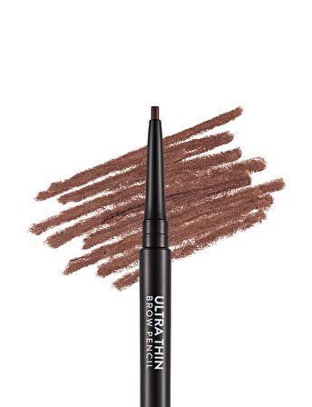 New Kaş Kalemi & Fırçası - Ultra Thin Brow Pencil - 003 Brown - 8690604572120 Tasarım 542167