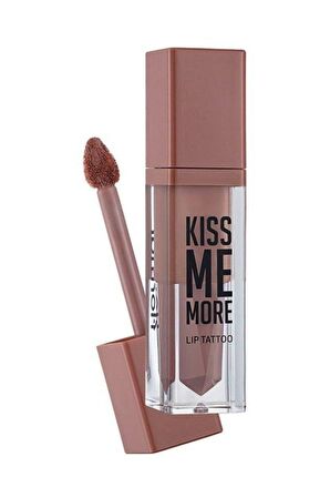 Kiss Me More Lip Tattoo Açık Pembe Nude Ruj 001 8690604572816