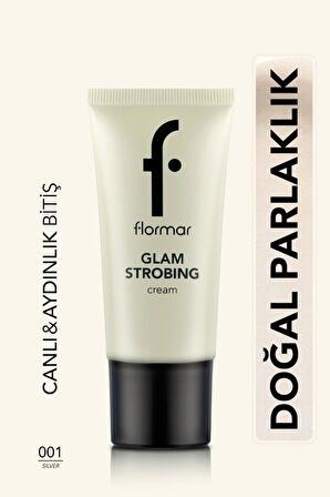 Aydınlatıcı Makyaj Bazı (GÜMÜŞ) - Glam Strobing Cream - 001 Silver - 8690604645909