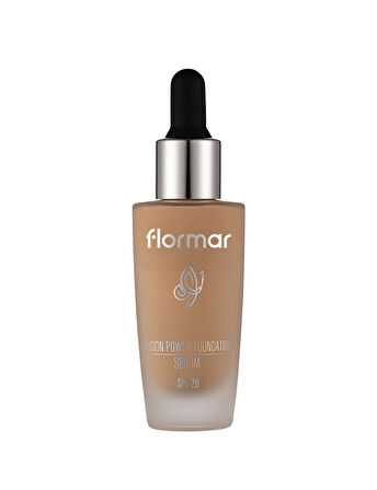 Fusion Power Hafif Yapılı & Yarı Parlak Bitişli SPF20 Serum Fondöten