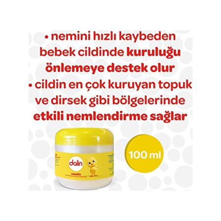 Dalin Bebek Vazelini 100 ml