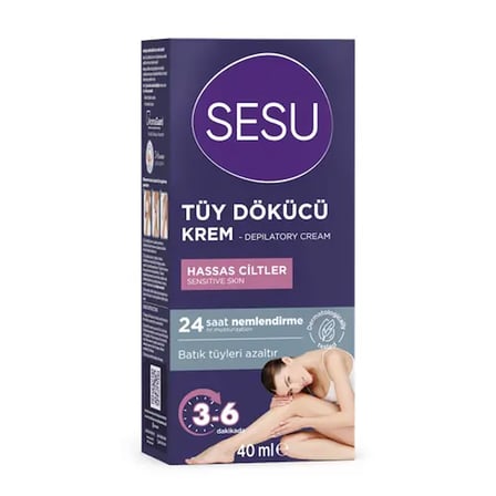 Sesu Hassas Ciltler için Krem 40 ml
