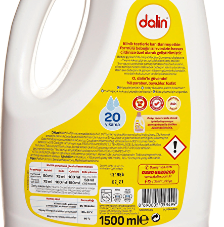 Dalin Sıvı Çamaşır Deterjanı 1500 ml