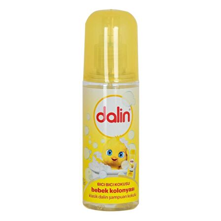 Dalin Bıcı Bıcı Şampuan Kokulu Bebek Kolonyası 65 Derece 150 ML