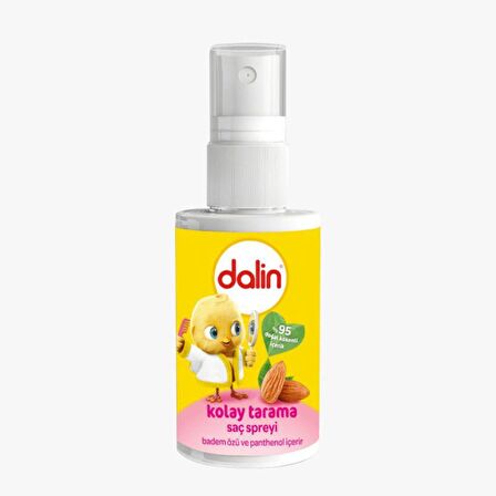 DALİN KOLAY TARAMA SPREYİ 50 ML BADEM VE PANTHENOL