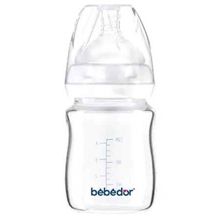 Bebedor Isıya Dirençli Cam Biberon 120 ml