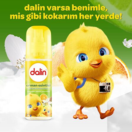 Dalin Orman Esintisi Bebek Kolonyası 100 ml 3 ADET