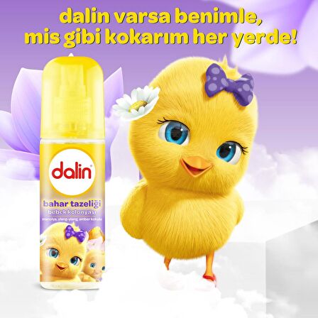 Dalin Bahar Tazeliği Bebek Kolonyası 100 ml 3 ADET