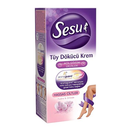 Sesu Tüy Dökücü Krem Hassas Ciltler 40 ml