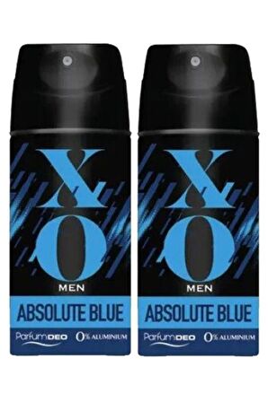 Xo Men Deodorant Absolute Blue 150 ml 2 Adet
