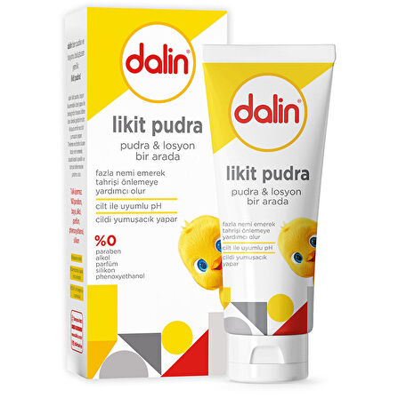 Dalin Likit Pudra 100 ML + 200 ML Klasik Şampuan Seti