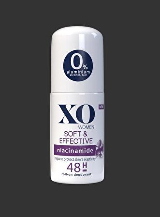 XO Women Soft & Effective Niacinamide Roll-On Deodorant 50 ml 