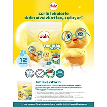 Dalin Toz Leke Çıkarıcı 500 Gr