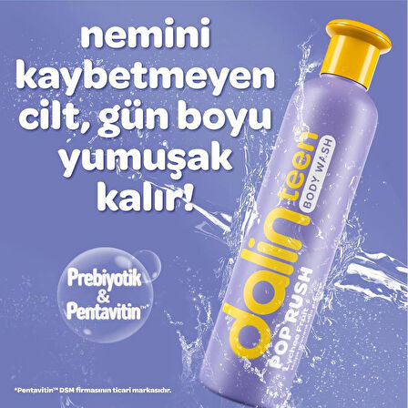 Dalin Teen Pop Rush Duş Jeli 190 ml